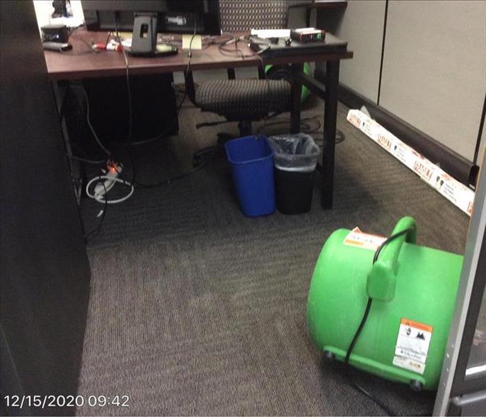 drying equipment in a Office