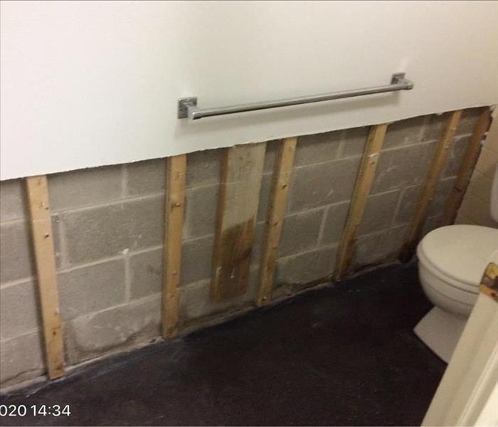 drywall cut in bathroom